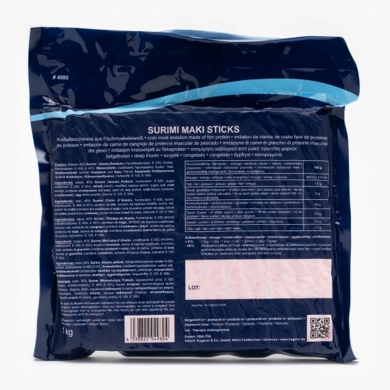Surimi sticks pentru maki 1kg
