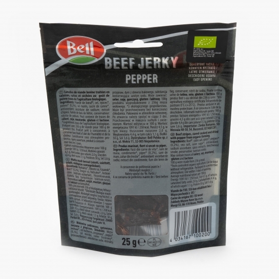 Beef Jerky eco piper 25g