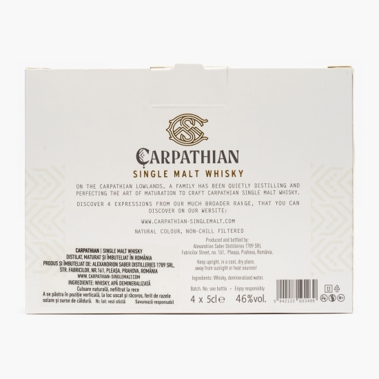 Mix Whisky Single Malt, Tasting Collection, 46%, 4x0.05l