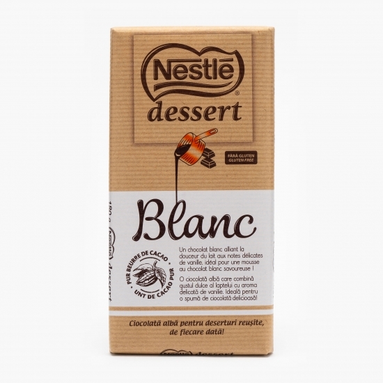 Ciocolată de menaj albă 180g
