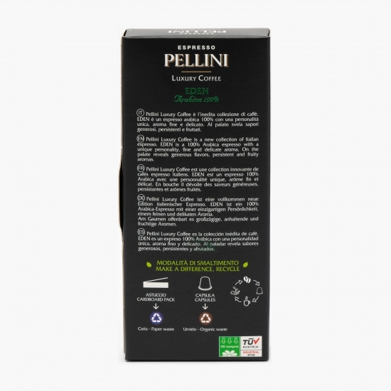 Capsule cafea, Espresso Eden, 10 băuturi, 50g