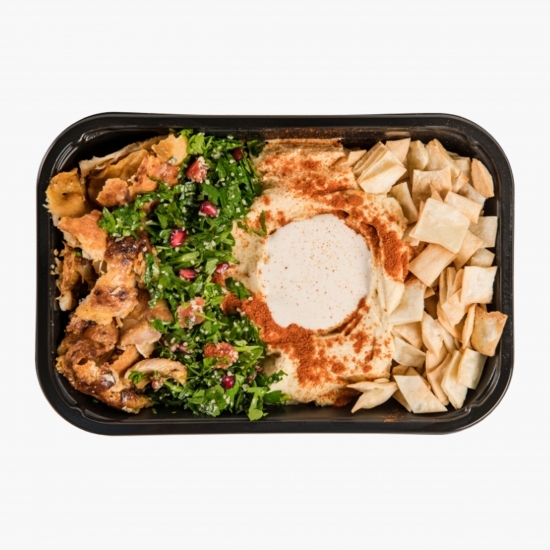 Kebun de pui cu hummus 360g