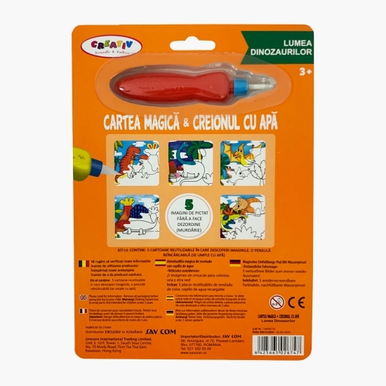 Cartea magică & Creionul cu apă, Lumea dinozaurilor