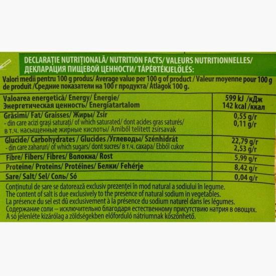 Amestec de legume pentru iahnie de fasole albă 400g