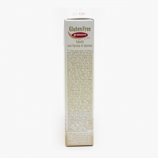 Paste fără gluten cu făină de quinoa, Tubetti 400g