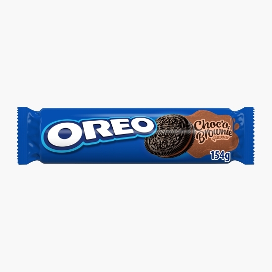 Biscuiți cu cremă și cacao Brownie 154g