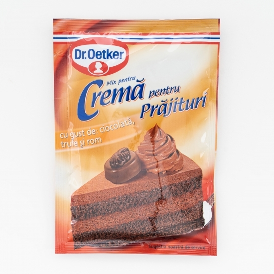 Mix de cremă pentru prăjituri cu gust de ciocolată, trufe și rom 57g