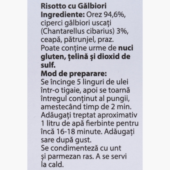 Risotto cu gălbiori 300g