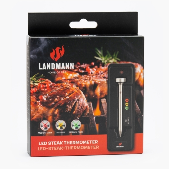 Termometru pentru grătar cu led