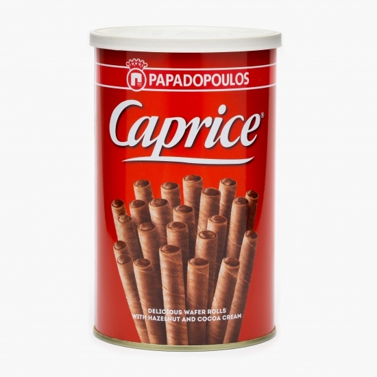 Rulouri din napolitană umplute cu cremă de alune de pădure și cacao 250g