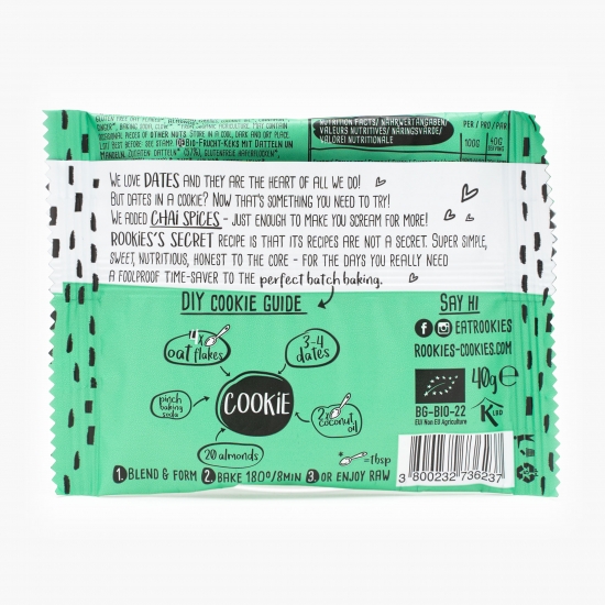 Biscuit eco cu migdale și curmale 40g