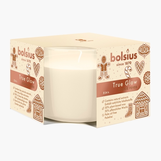 Lumânare parfumată în pahar - Cookie Fever