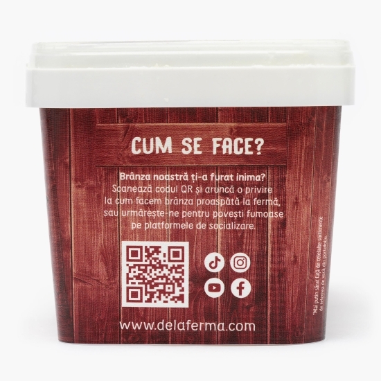 Telemea de vacă puțin sărată 800g