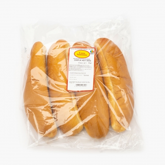 Chiflă hot dog 4x65g 