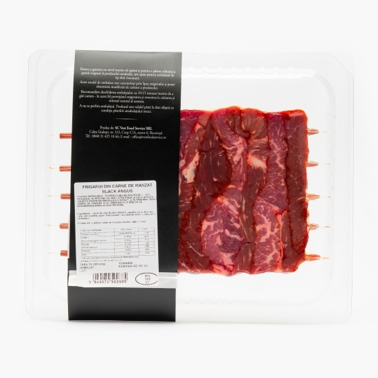 Frigărui marinate de mânzat Black Angus 240g