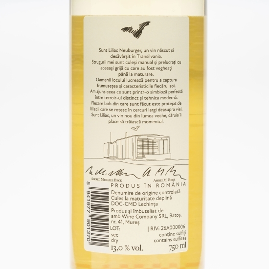 Vin alb sec Neuburger, 13%, 750ml