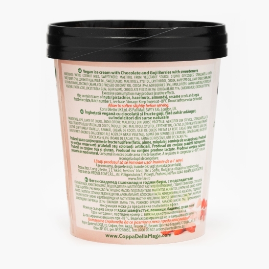 Înghețată vegană cu ciocolată și goji 300g