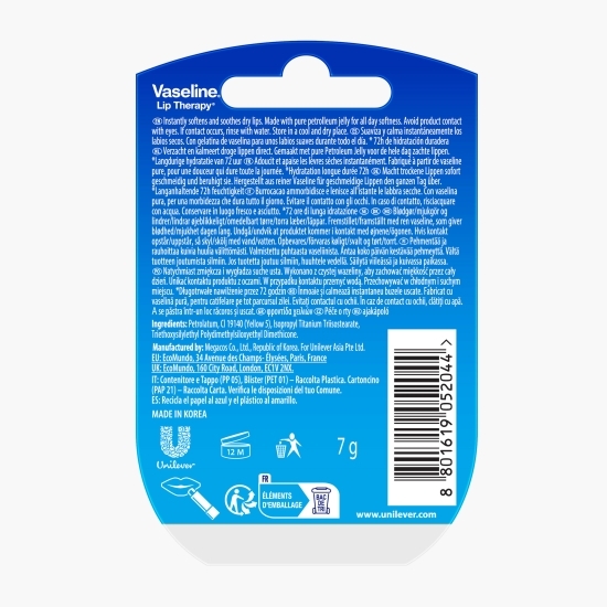 Balsam de buze Vaseline Original 7g