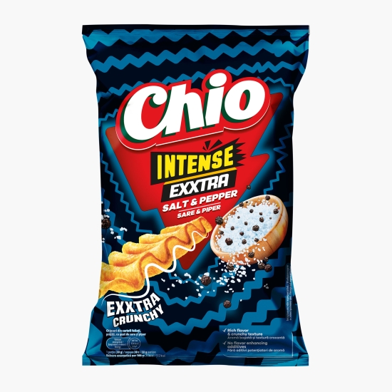 Chipsuri Exxtra Intense cu sare și piper 120g