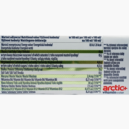 Apă cu seleniu și aromă de mandarine, Immunity, 0.6l