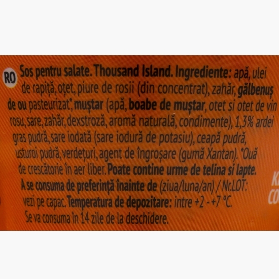 Sos pentru salată Thousand Island 250ml