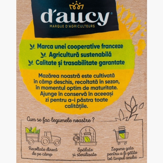 Mazăre verde fină 400g
