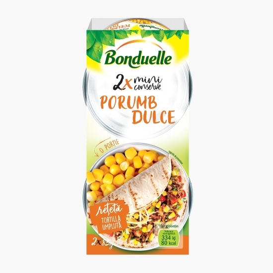 Porumb boabe  dulce 2x85g