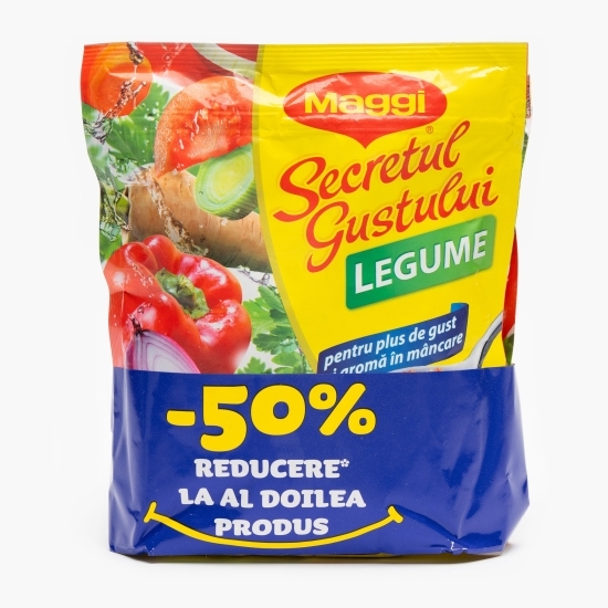 Bază pentru mâncare „Secretul gustului” legume 2x400g (1+1-50%)