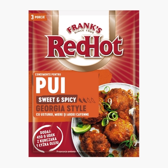 Amestec condimente pentru pui în stil georgian american Sweet & Spicy, 20g