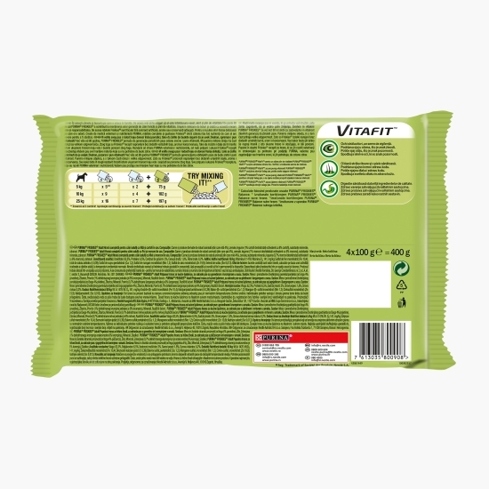 Hrană umedă pentru câini Adult, 400g, cu vită și cartofi/ pui și morcovi/ miel și morcovi