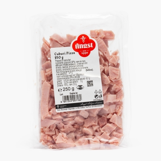 Cuburi carne pentru pizza 250g
