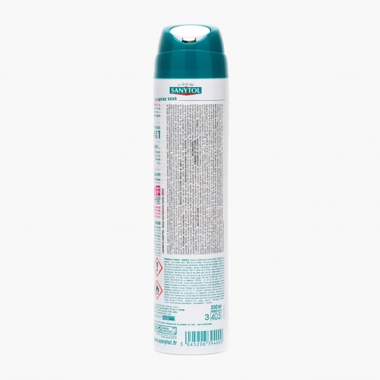 Spray dezinfectant și odorizant pentru suprafețe și textile, mentă 300ml