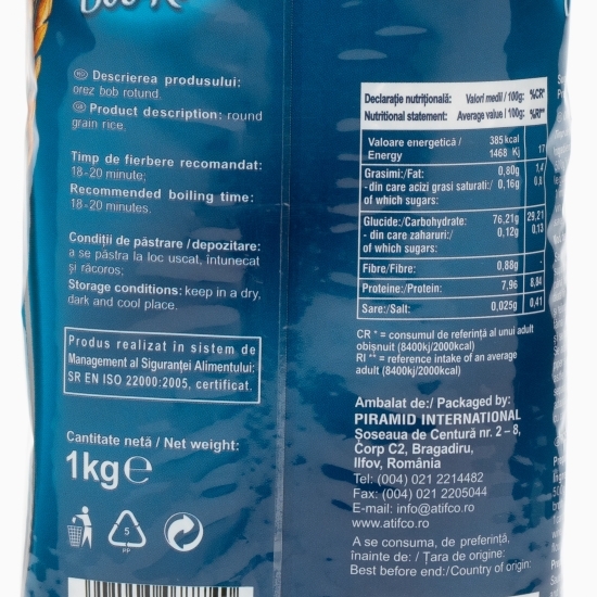 Orez cu bob rotund 1kg
