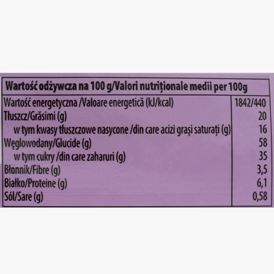 Biscuiți cu bezea, ciocolată și fulgi de cocos 80g