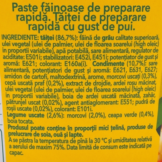 Supă instant cu gust de pui 75g