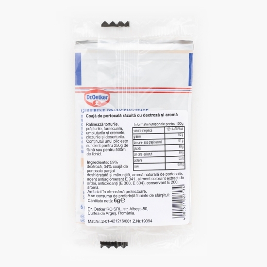 Coajă de portocală rasă Finesse 3x2g