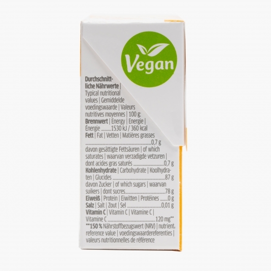 Tablete dextroză Minis piersică 50g