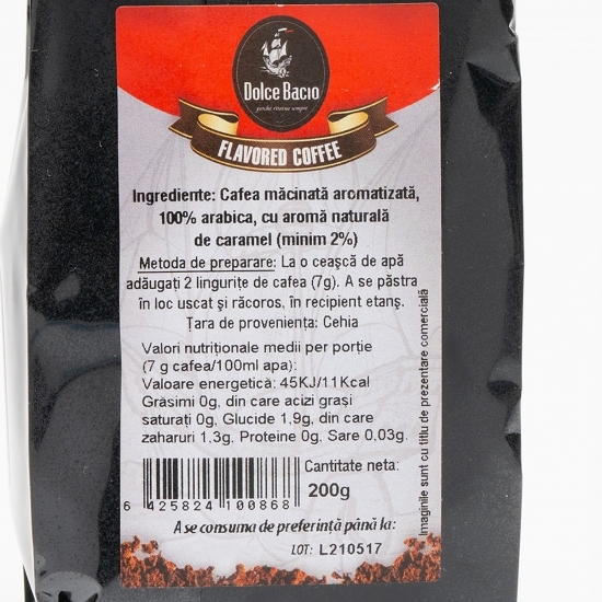 Caramel Coffee 200g, cafea măcinată