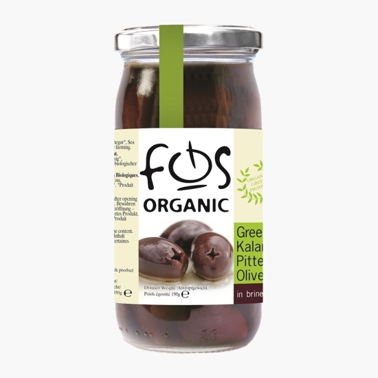 Măsline Kalamata fără sâmburi eco 350g 