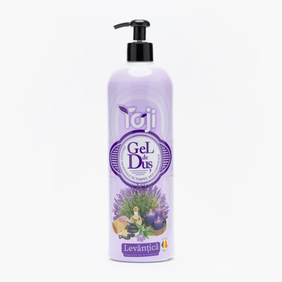 Gel de duș cu levănțică, cu pompiță 1l 