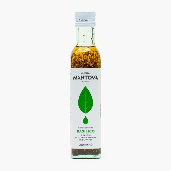 Ulei de măsline extravirgin cu aromă de busuioc 250ml