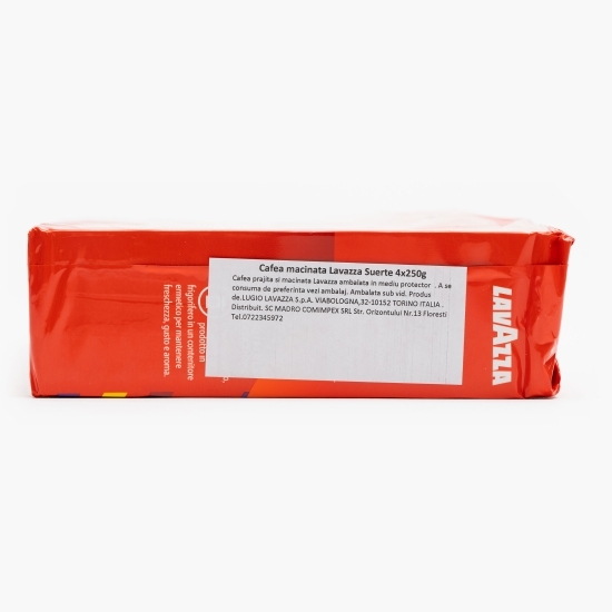 Suerte 4x250g, cafea măcinată 