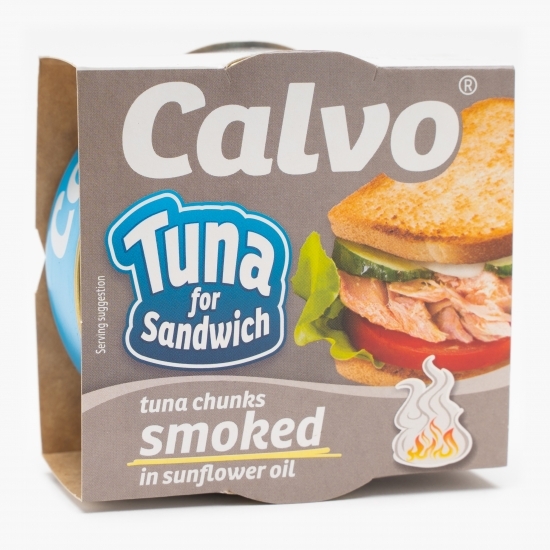 Ton afumat pentru sandwich 142g