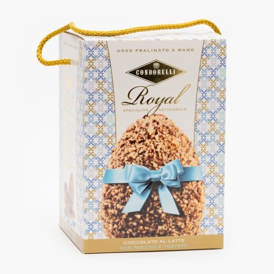 Ou de ciocolată cu lapte și alune coapte 230g