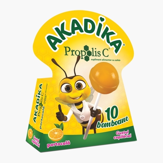 Akadika Propolis C Portocală, 10 acadele
