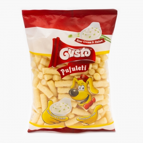 Pufuleți cu smântână și ceapă 80g