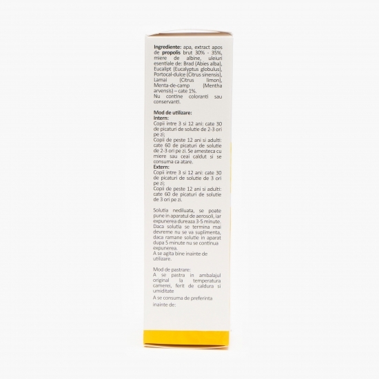 Picături cu propolis „Respirație liberă” 20ml