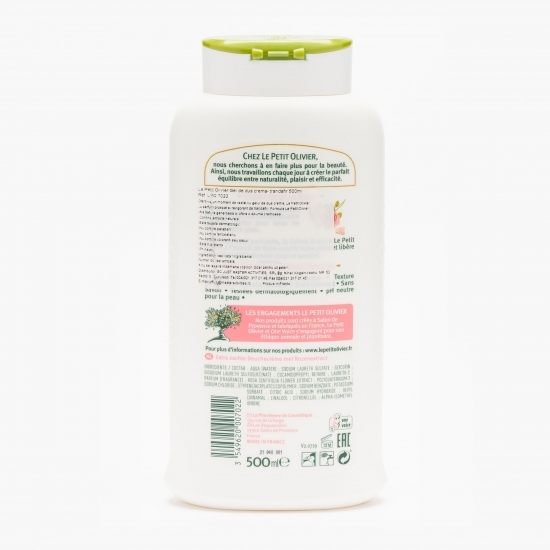 Gel de duș cremă parfum de trandafir 0.5l