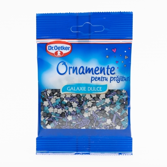 Ornamente pentru prăjituri Galaxie dulce 30g