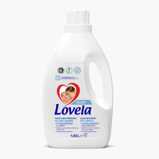 Detergent de rufe lichid pentru haine albe, Baby 0+ luni, 16 spălări 1.45l